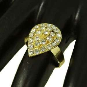  BombayFashions Designer Stone Work Fashion Ring Adjustable 