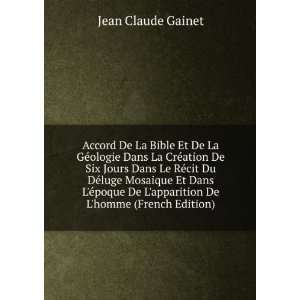   De Lapparition De Lhomme (French Edition) Jean Claude Gainet Books