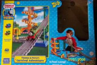 THOMAS TANK ENGINE CARNIVAL ADVENTURE PERCY TRAIN SET  