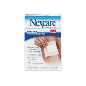   breathable, nonstick gauze pad is covered by a secure, gentle, water