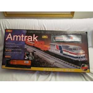MTH RAIL KING Amtrak Diesel R T R Work Train Set with Proto Sound # 30 