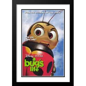  A Bugs Life 20x26 Framed and Double Matted Movie Poster 