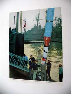 Goodyear Aerospace Navy Subroc Missile 1969 print Ad  