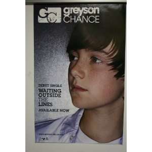  GREYSON CHANCE 22 X 14 POSTER (1345)