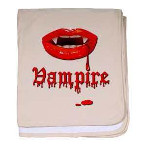  Baby Blanket Petal Pink Vampire Fangs Dracula Everything 