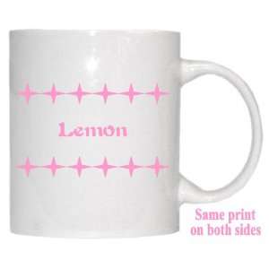  Personalized Name Gift   Lemon Mug 