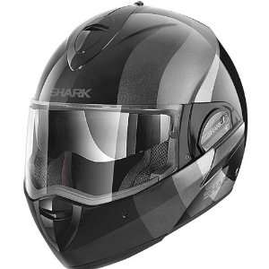  Shark SIDE CHIN COVER EVO2 WYR BK/SL FX9126P KAS TU 