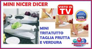   AFFETTATUTTO TRITATUTTO AFFETTA TAGLIA TRITA FRUTTA VERDURA TV  