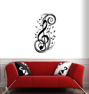 Music Notes #2   Wall Art Decals Stickers
