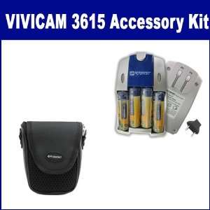  Vivitar ViviCam 3615 Digital Camera Accessory Kit includes 