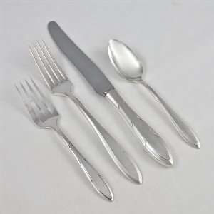  Reverie by Nobility, Silverplate 4 PC Setting, Dinner Size, French 