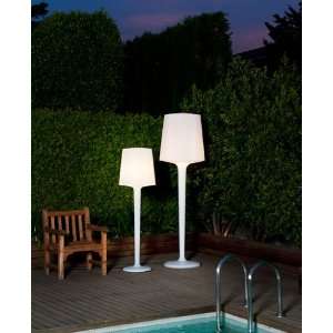 Inout floor lamp by Metalarte   large, gray, outdoor, 110   125V (for 