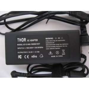 Thor Brand Replacement Ac Power Adapter Cord for Sony Mini Netbook Pc 