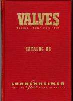 Lunkenheimer Valves Catalog Blue African ASBESTOS 1966  