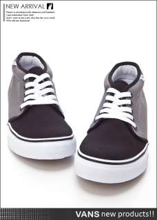 BN Vans Chukka Boot Pewter/Black Shoes #V12  