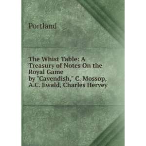   Cavendish, C. Mossop, A.C. Ewald, Charles Hervey . Portland Books