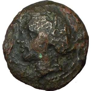   350BC Ancient Authentic Greek Coin Demeter LION 