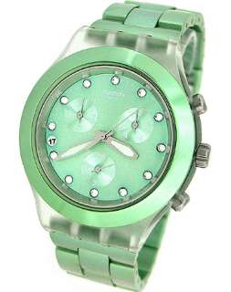 SWATCH CHRONOGRAPH ALUMINUM LADIES WATCH SVCK4056AG  