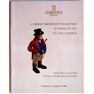 Highly Important Collection of Works of Art by Carl Faberge from the 