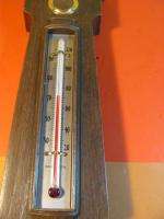 W61 Vintage SPRINGFIELD Barometer Temperature and Humidity  