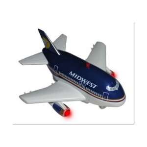  Midwest Airlines Pullback W/Light & Sound Toys & Games