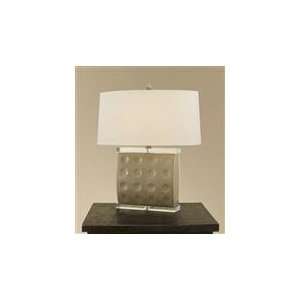  Murray Feiss Olana Collection Taupe Crackle Table Lamp 