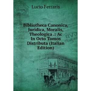   Tomos Distributa (Italian Edition) Lucio Ferraris  Books