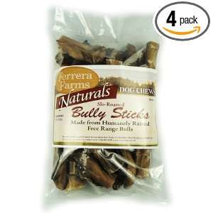 Ferrera Farms 5 Ounce Bully Stick Tips, 5 Ounce Bags (Pack of 4 