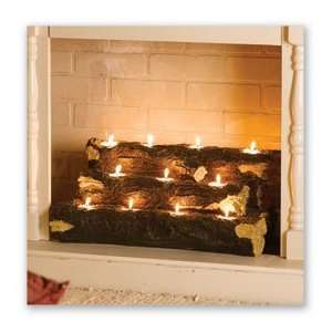 Tealight Fireplace Logs 