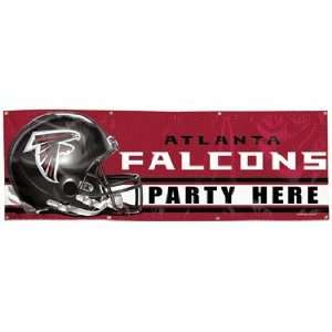 Atlanta Falcons 2x6 Vinyl Banner 