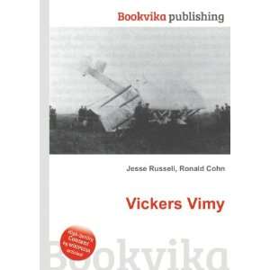  Vickers Vimy Ronald Cohn Jesse Russell Books