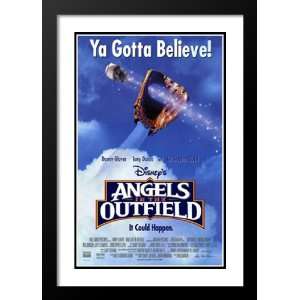  Angels in the Outfield 32x45 Framed and Double Matted 