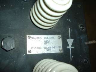 International Rectifier high voltage rectifier stack, oil filled 