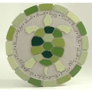  Russ Berrie SG 1661 Mosaic Turtle Stepping Stone Kitchen 