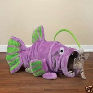  Zanies Anglerfish Kitty Cat Hideaway 34L x 9 D Kitchen 