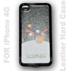  Angry Birds Case Leather Hard Case Cover for Iphone 4g 