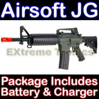   JG M733 METAL M4 Commando AEG Airsoft Electric Rifle Gun F6601  