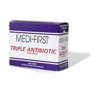   Antibiotic Ointment 1/57 Gram Packet 25/Box