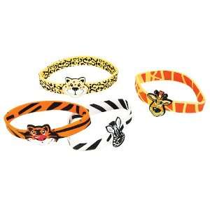  Zoo Animal Band Bracelets (1 dz) Toys & Games