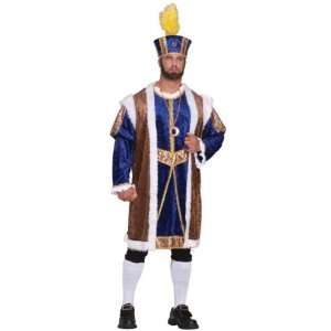  King Henry VIII Tudor Male Fancy Dress Costume   XXL Toys 