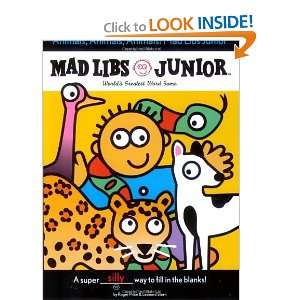   Animals, Animals Mad Libs Junior [Paperback] Jennifer Frantz Books