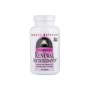  Source Naturals Renewal Antioxidants    120 Tablets 