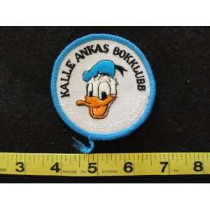  Kalle Ankas Bokklubb Donald Duck Patch 