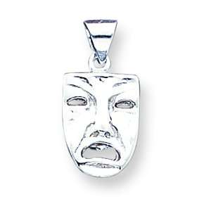  Sterling Silver Comedy/Tragedy Charm Jewelry