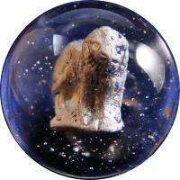 BB Marbles (SAB59) Lion Sulphide 1 3/16 Polished  