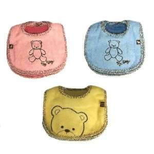  Frenchie Multi Pack Embroidered Bibs 3 Pack Health 