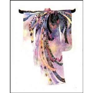  Pat Woodworth   Kimono I Canvas