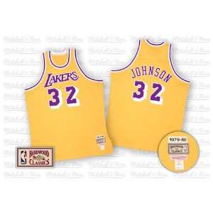  Los Angeles Lakers 1980 Jersey   Magic Johnson Sports 