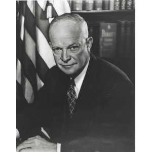  President Dwight D. Eisenhower by National Archive . Art 