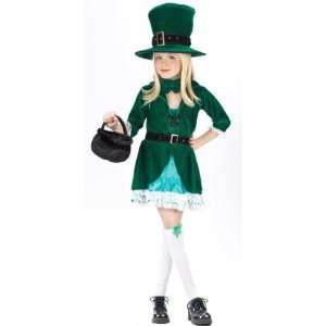 Childs Leprechaun Girl Costume (Large 12 14) Toys 
